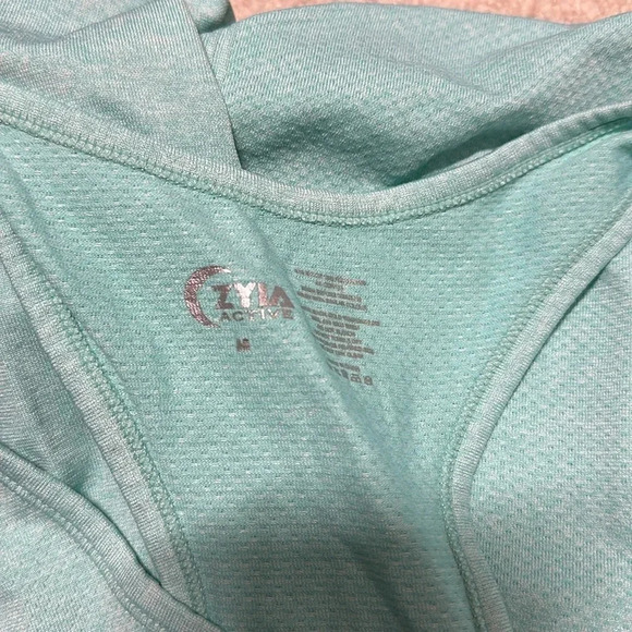 Zyia Tops | Zyia Active Turquoise Copper Charged Tank Top Racerback medium - Picture 3 of 4